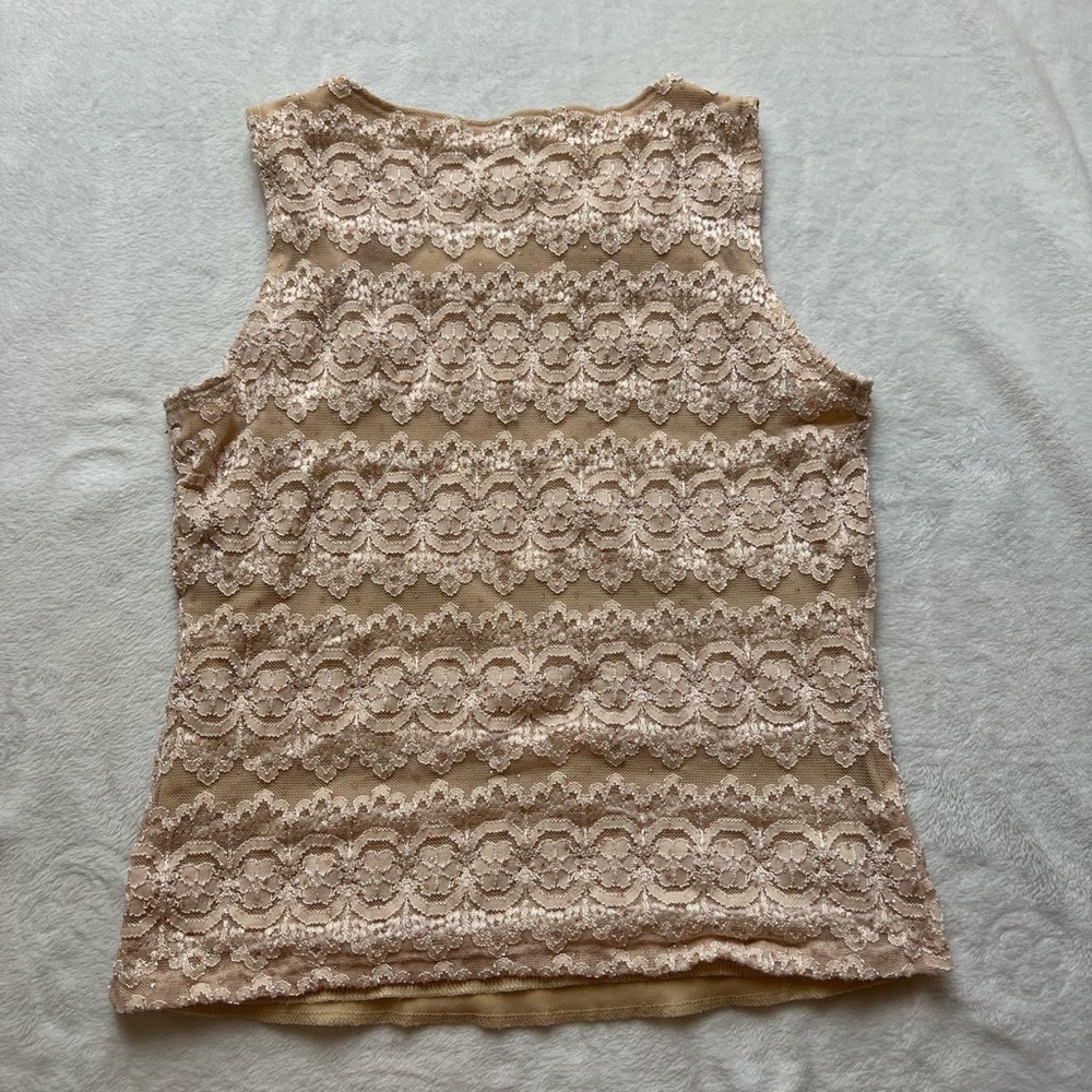 vintage dress barn embellished top - Picture 4 of 8